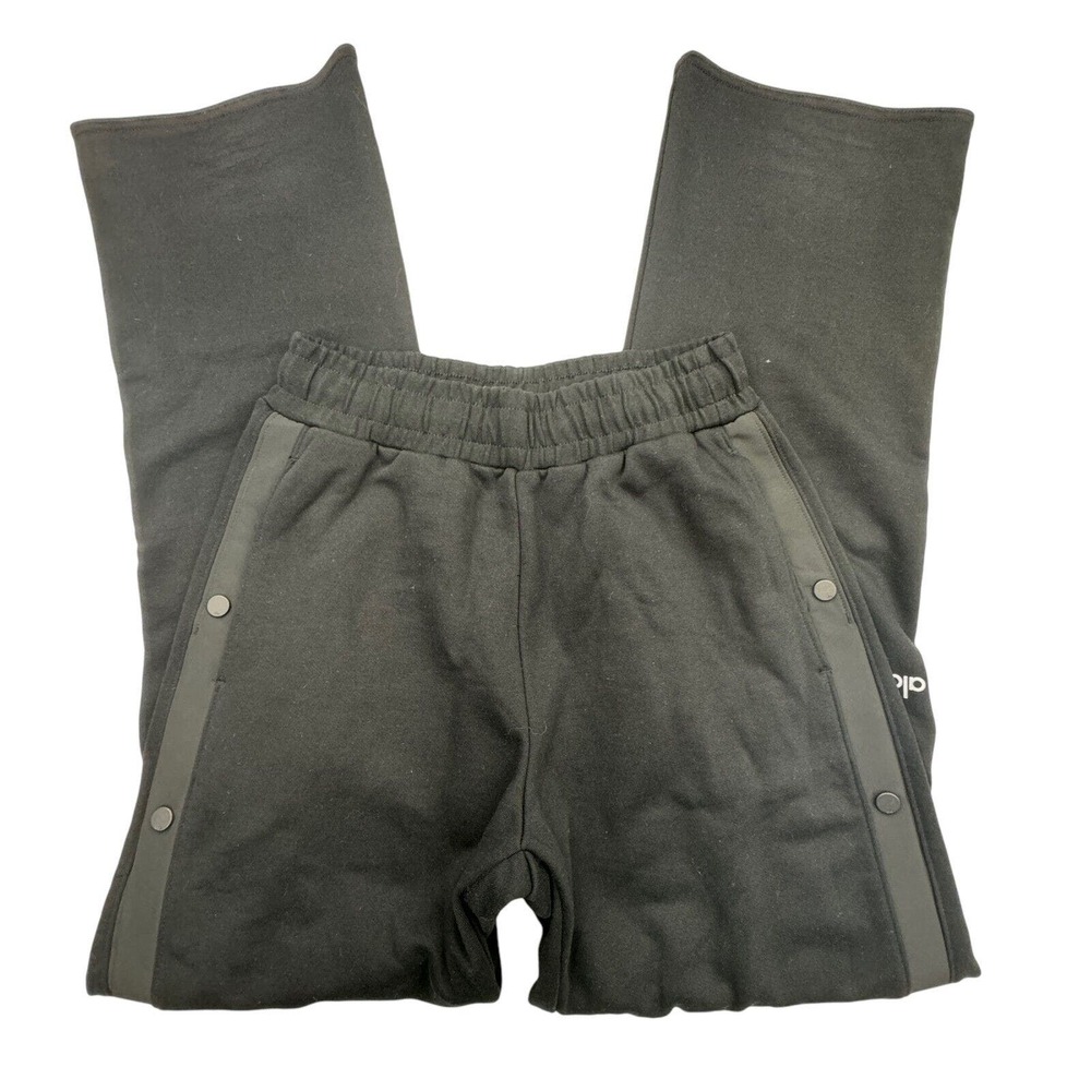 Alo Yoga Legend Snap Pants Womans S Black Retail $138 Limited Edition Elastic